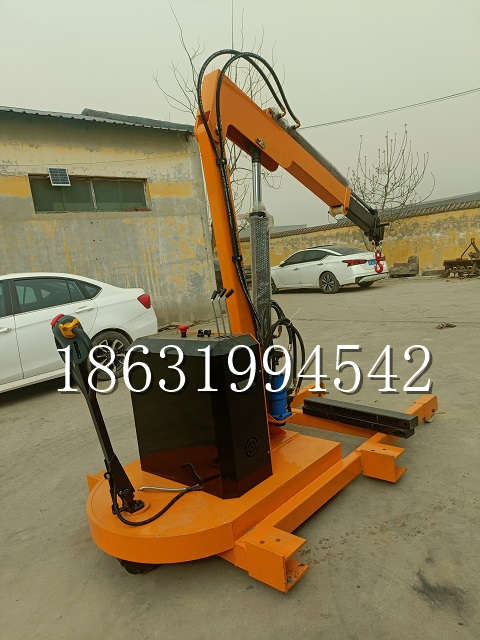 南票区自卸车厢随车吊 自制轮式四不像起重机 四驱平板吊 5吨 贵盛